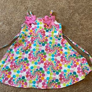 Bonnie Jean little girls polka dot dress size 4t